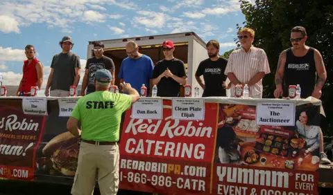 Burger Eating Contests — Taste of Hamburg-er Festival