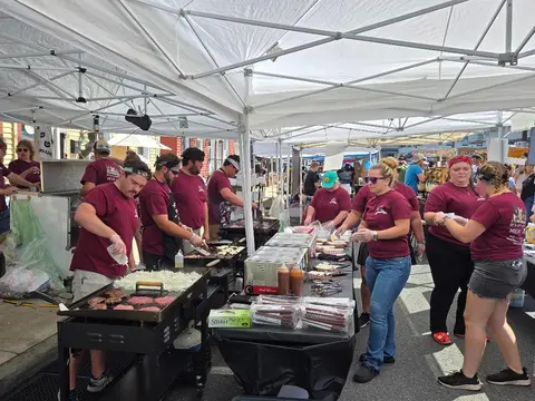 Burger Stands — Taste of Hamburg-er Festival