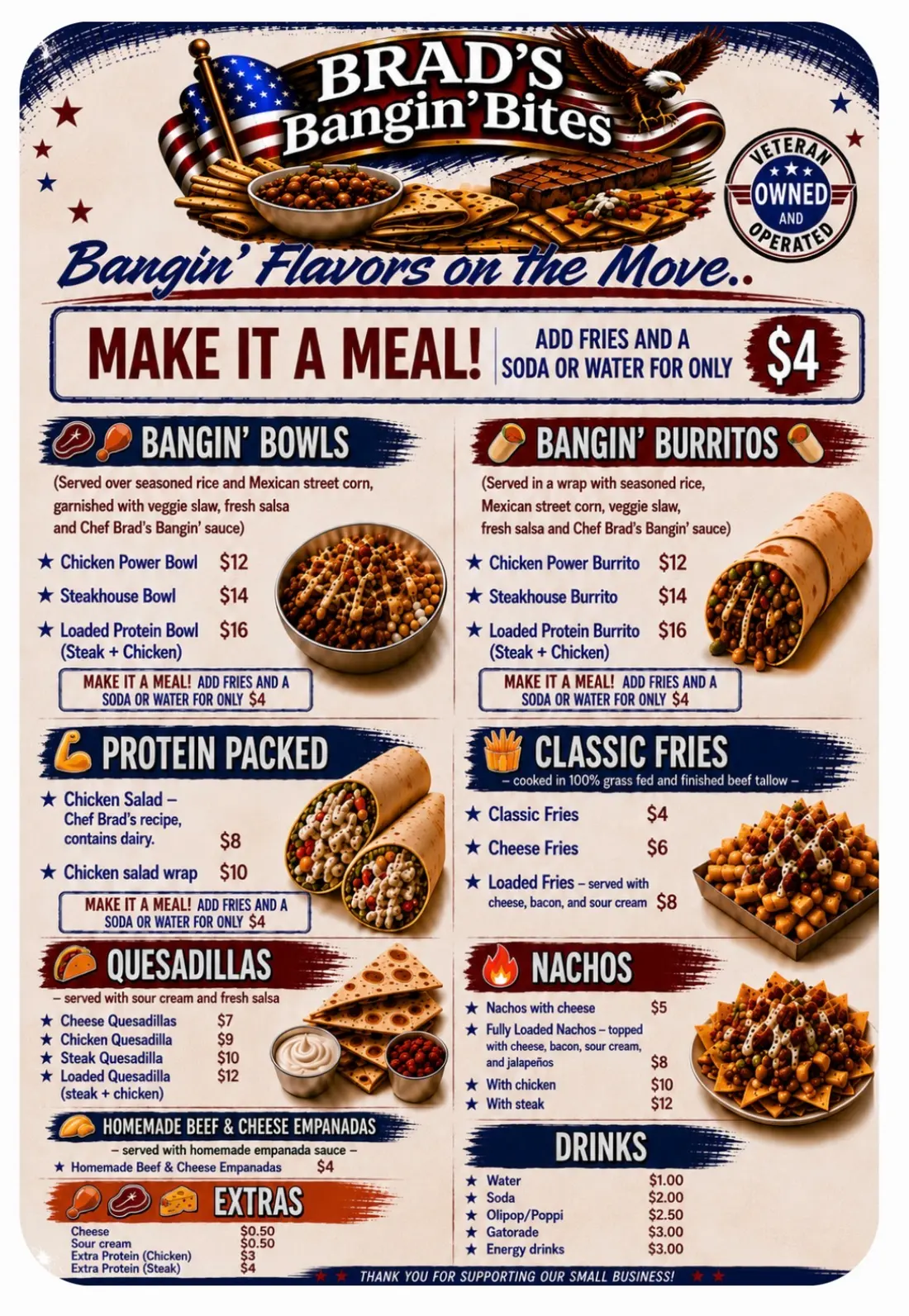 Brad’s Bangin’ Bites LLC — vendor photo 1 of 2