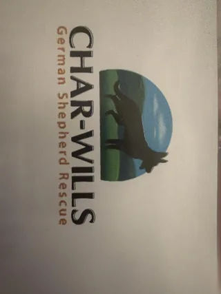 Char wills German shepherd rescue logo