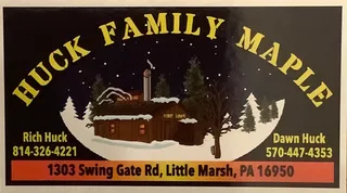 Huck Family Maple logo