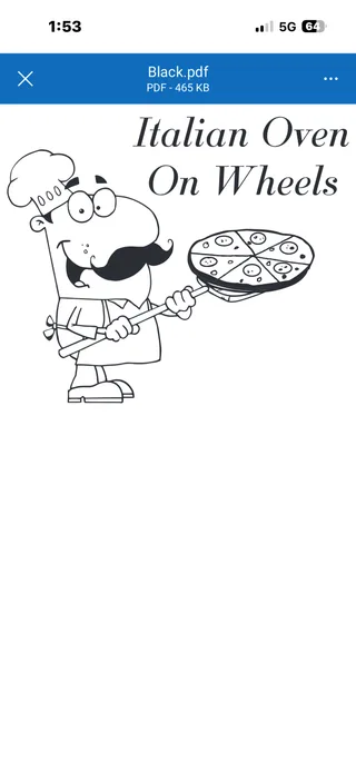 Italian Oven On Wheels logo
