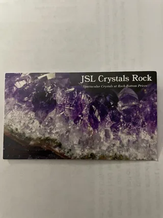 JSL Crystals Rock logo