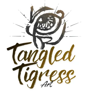 Tangled Tigress Art logo
