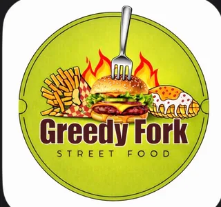 The Greedy fork logo